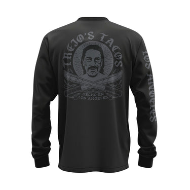 Black Machete Longsleeve Shirt with Machete Logo - The Pepper Pantry (Formerly Marie Sharp's)